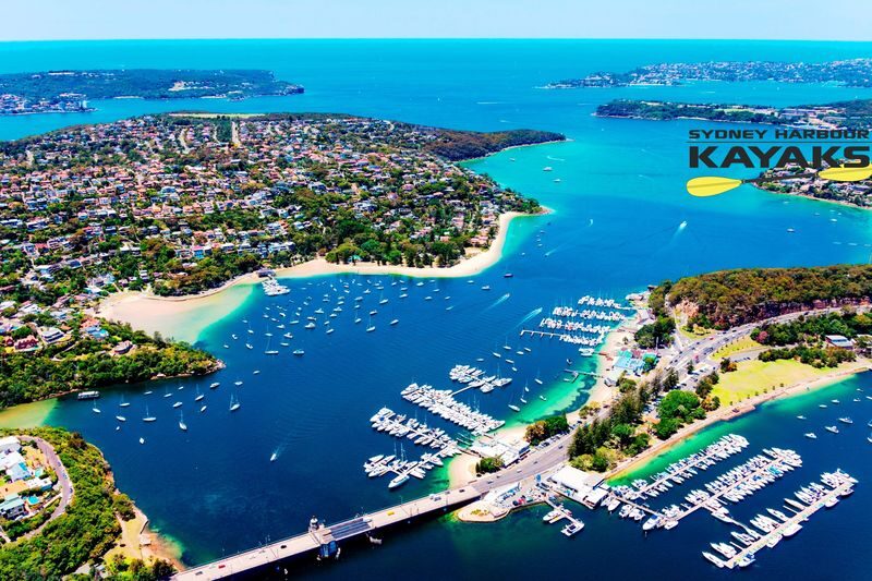 Sydney Middle Harbour Double Kayak Hire by Sydney Harbour Kayaks - Starting at the Spit Bridge