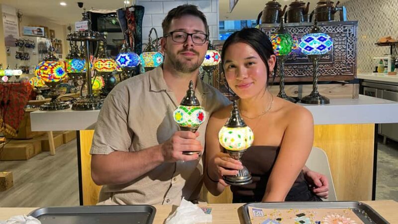 Sydney: Mosaic Art Classes - Turkish Lamp Workshop - An Introduction to the Workshop Experience