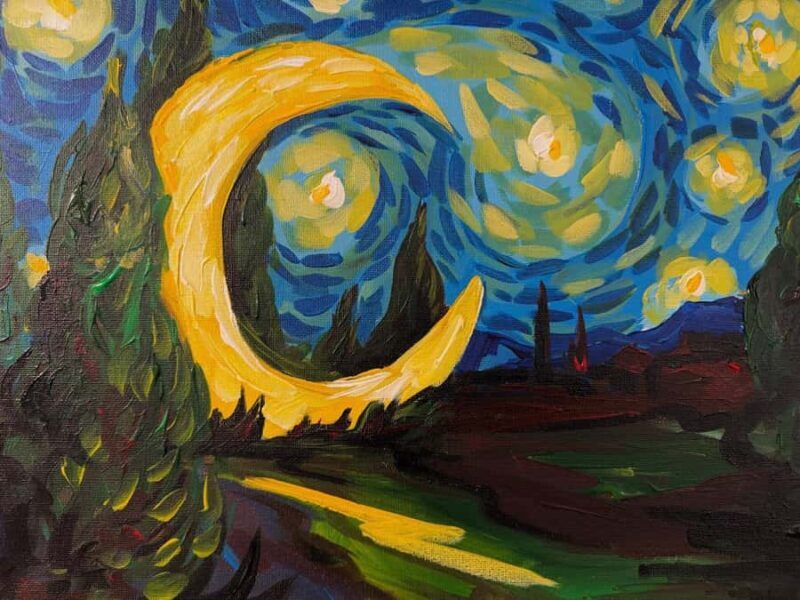 Sydney: Paint and Sip Classes - Acrylic, Canvas & Wine - What is the Sydney Paint and Sip Experience?