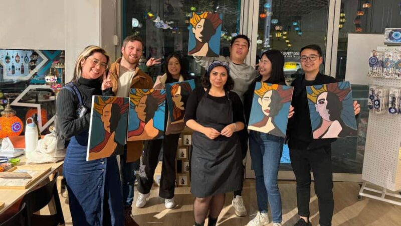 Sydney: Paint and Sip Classes - Acrylic, Canvas & Wine - FAQ