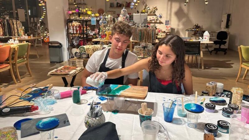 Sydney: Resin Art Classes - Cheeseboards & Coasters - An Authentic Sydney Resin Art Experience: What You Can Expect