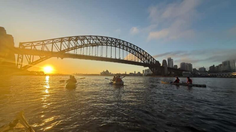 Sydney Sunrise Private Kayak  Opera House & Harbour Bridge - Good To Know