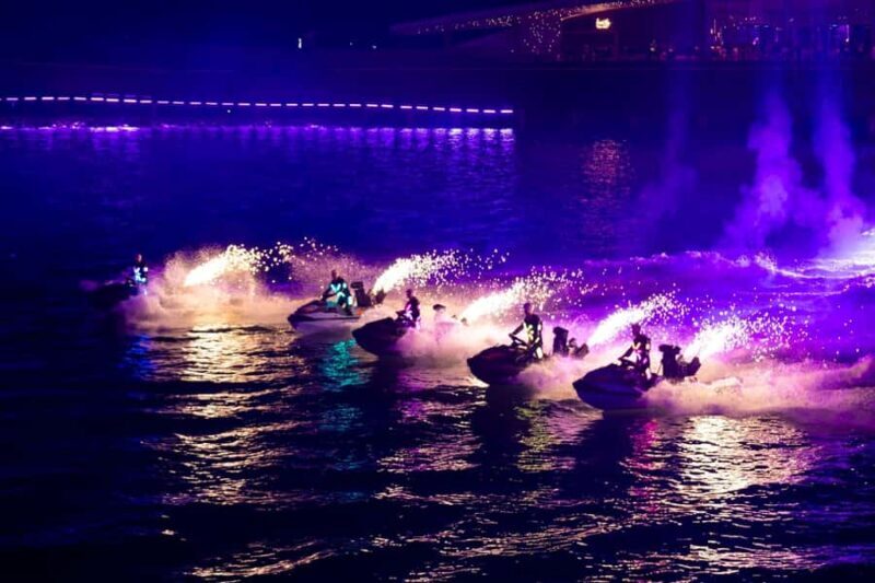 Symphony of the sea show with snack on the beach - The Visual and Sensory Impact