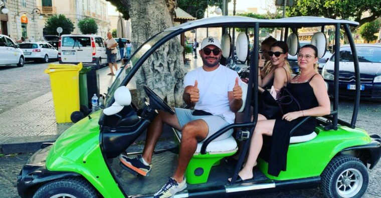 Syracuse Tour to Visit the Best Historical Monuments - Eco-Friendly Velocaddy Transportation