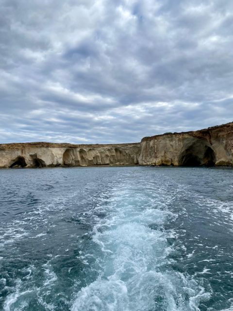 Syracuse:Boat Tour Ortigia,Pillirina and Seacaves - Language and Features