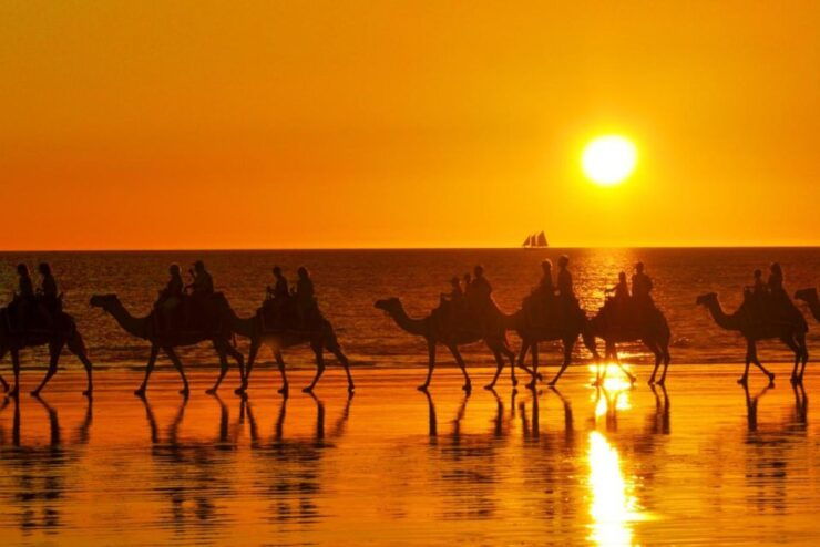 Taghazout: Sunset Beach Camel Ride With Hotel Transfers - Experience Highlights