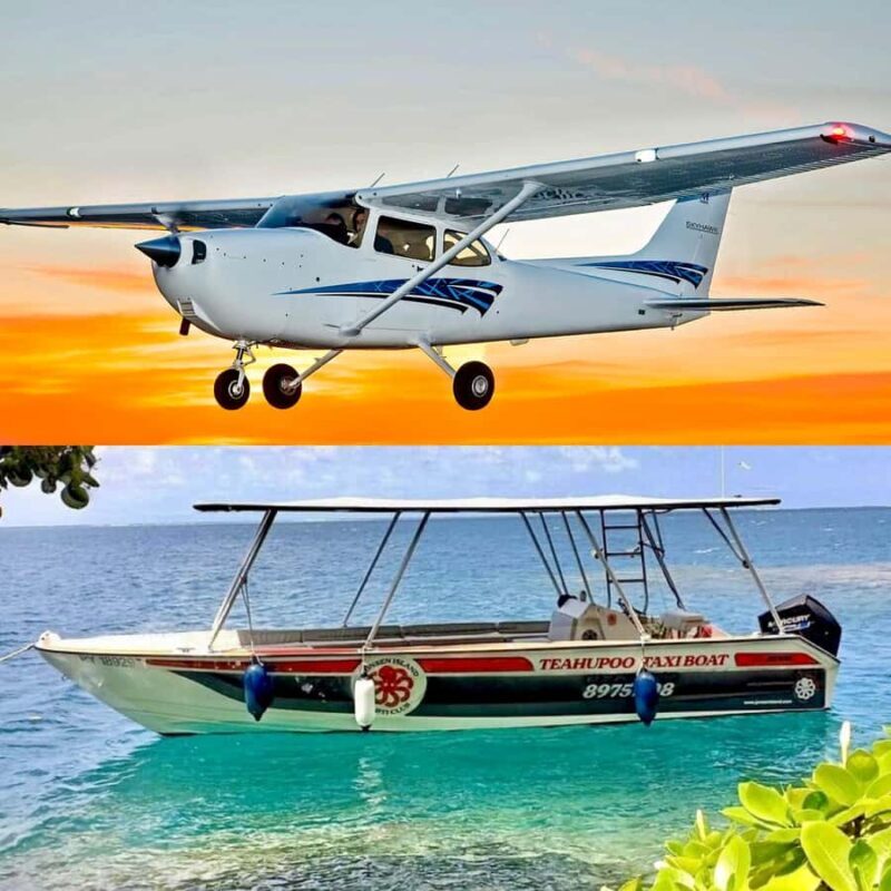 Tahiti: Island tour by taxi boat and private jet flight - Good To Know