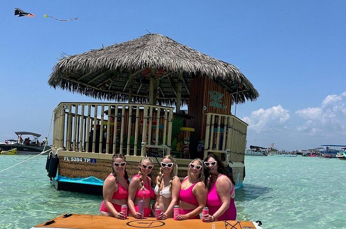 TAILFINS Tiki Boat Destin/Crab Island (6HRS/PRIVATE) - Authentic Insights from Past Reviewers