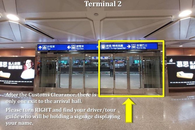 Taipei Private Transfer: Taiwan International Airport to Keelung Cruise Port - Pickup Point: Taiwan Taoyuan International Airport