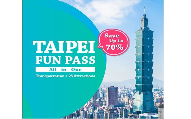 Taipei: Unlimited FunPass - Transports & Attractions Pass - Unique Experiences & Cultural Touches