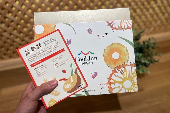 TAIPEI Ximen | Pineapple Cakes DIY Baking Experience with Giftbox - FAQ