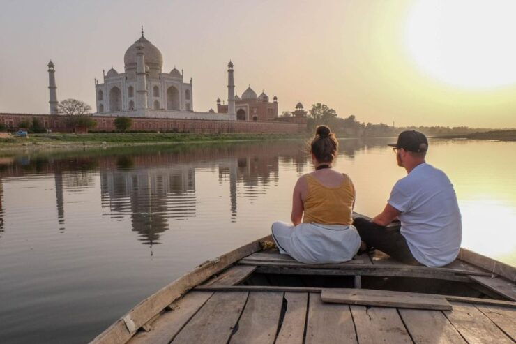 Taj Mahal Back View Yamuna Boat Ride Tour - Activity Description