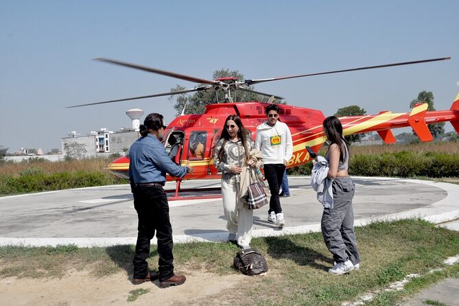 Taj Mahal Tour by Helicopter From Delhi - Inclusions and Exclusions