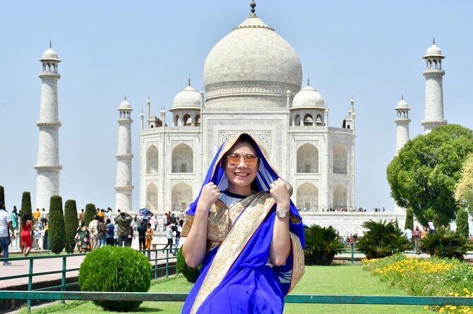 Taj Mahal Tour With Professional Photographer With Rental Saree - Frequently Asked Questions