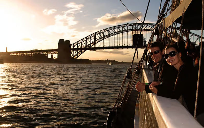 Tall Ship Dinner Cruise on Sydney Harbour - The mast climb: a memorable add-on with limits