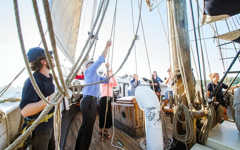 Tall Ship Dinner Cruise on Sydney Harbour - Getting to Campbell’s Cove and planning your evening