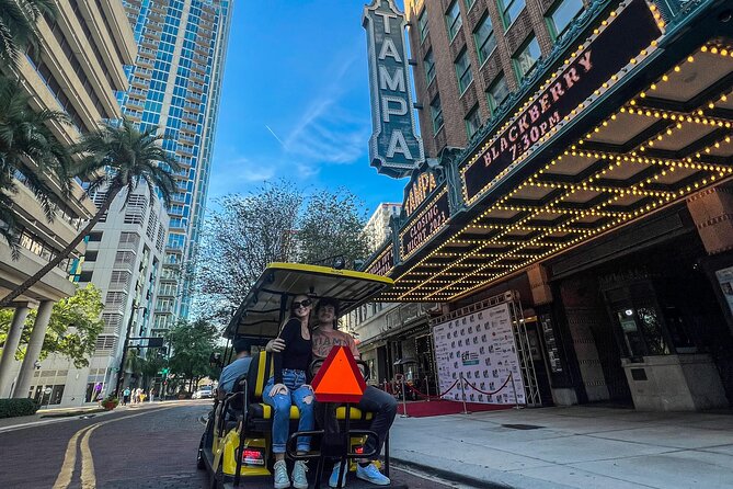 Tampa Bar Crawl on a  Street Legal Golf Cart - Meeting and Pickup Details
