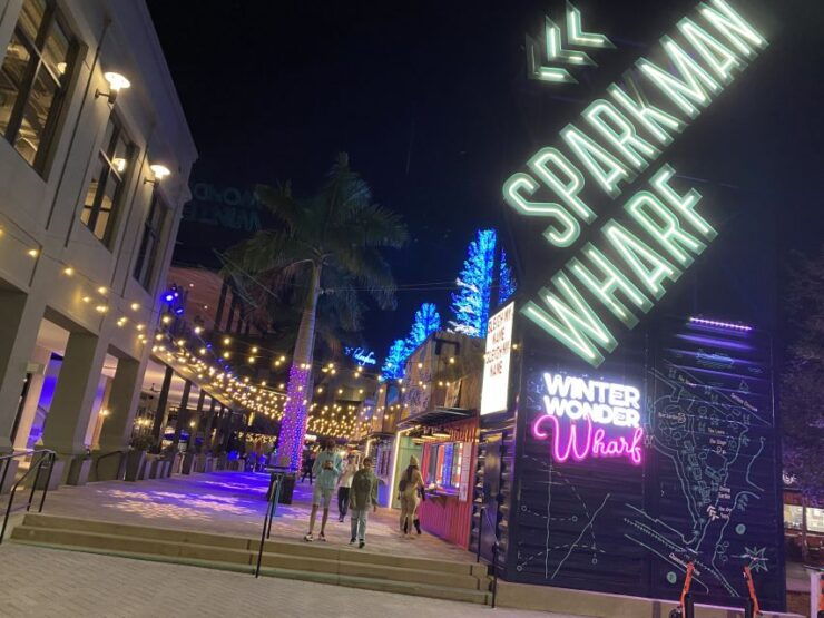 Tampa: Night of Lights Tour by Electric Golf Cart - Location Details