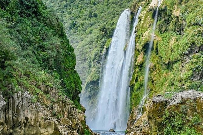 Tamul Waterfall and Water Cave on a Wooden Canoe - Pickup and Logistics