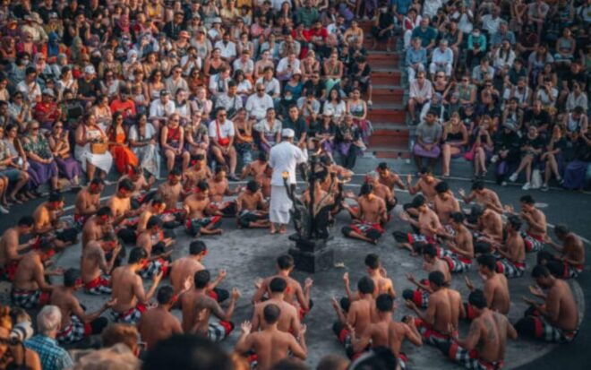 Tanah Lot, Padang-Padang Beach, Melasti Beach, and Kecak Dance - Witness the Majestic Sunset at Melasti Beach
