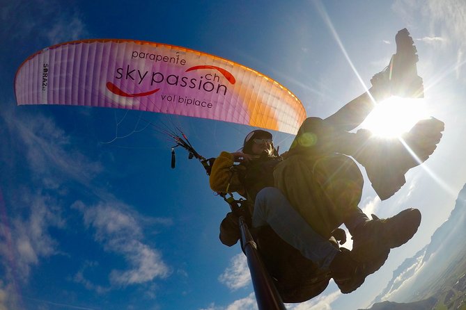 Tandem Paragliding Experience From Sonchaux  - Switzerland - Inclusions and Accessibility Information