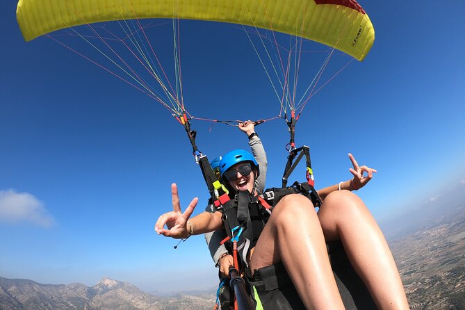 Tandem Paragliding Flight in Alicante and Santa Pola - Meeting and Pickup
