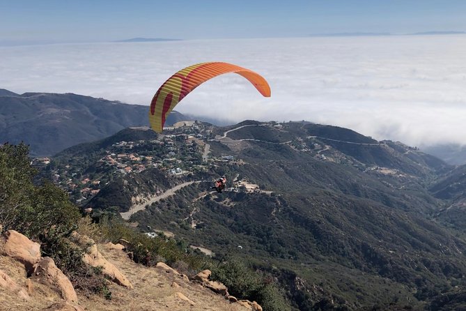 Tandem Paragliding Flight With Instructor in Malibu - Choosing the Ride Duration