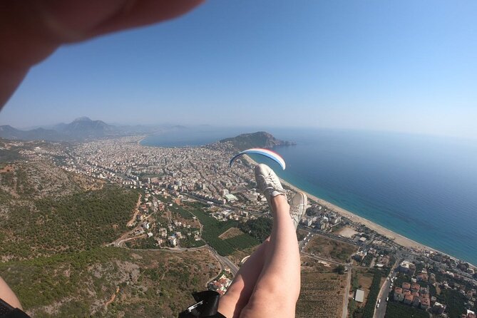 Tandem Paragliding in Alanya (From 700m) - Meeting and Pickup