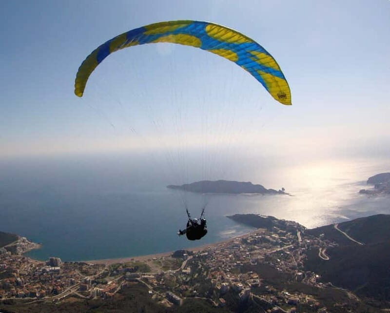 Tandem Paragliding in Budva with Expert Pilots/All-inclusive - The Sum Up