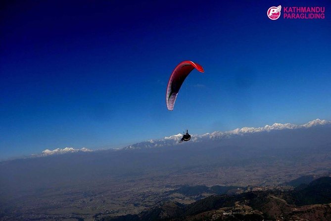 Tandem Paragliding in Kathmandu - Flight Takeoff Point