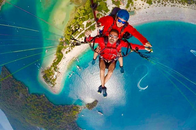 Tandem Paragliding Over The Blue Lagoon in Fethiye - Common Questions