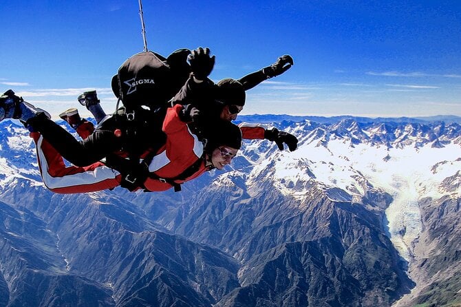 Tandem Skydive 10,000ft From Franz Josef - Additional Information for Participants