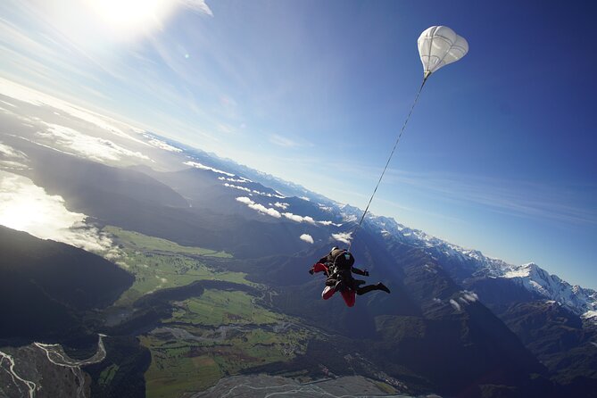 Tandem Skydive 13,000ft From Franz Josef - Booking and Requirements