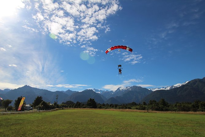 Tandem Skydive 13,000ft From Franz Josef - Cancellation Policy