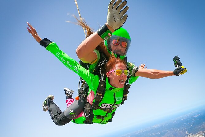 Tandem Skydiving 15,000ft - W/ Shuttle From Lagos - Pickup and End Point Details