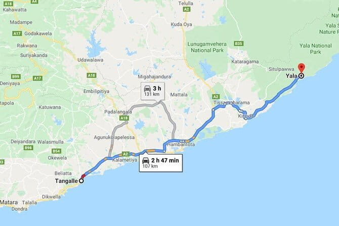 Tangalle City to Yala City Private Transfer - Authenticity & Service Quality