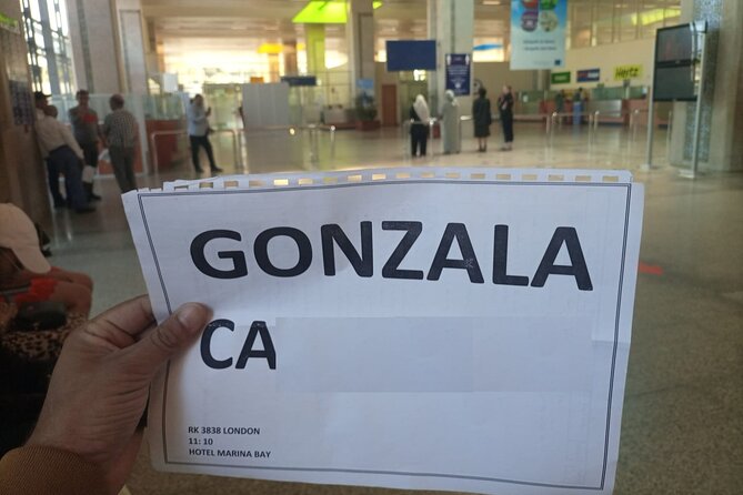 Tangier Airport Transfers - Meeting and Pickup