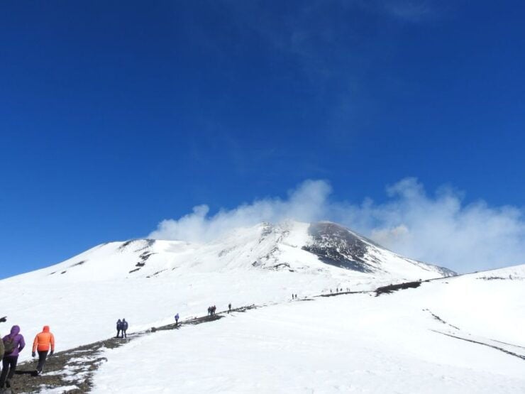 Taormina and Catania: Private Guided Etna Hike by Cable Car - Language Options and Inclusions