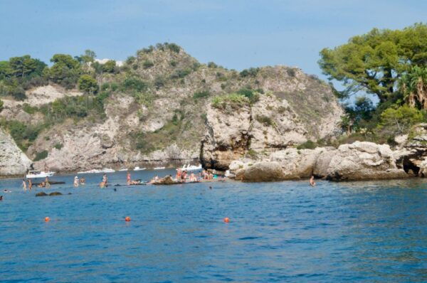 Taormina Giardini Naxos Boat Tour Isola Bella Aperitif Swing - Frequently Asked Questions