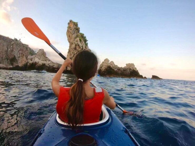 Taormina: Kayak Coastal Tour to Isola Bella and Blue Grotto - Experience Highlights
