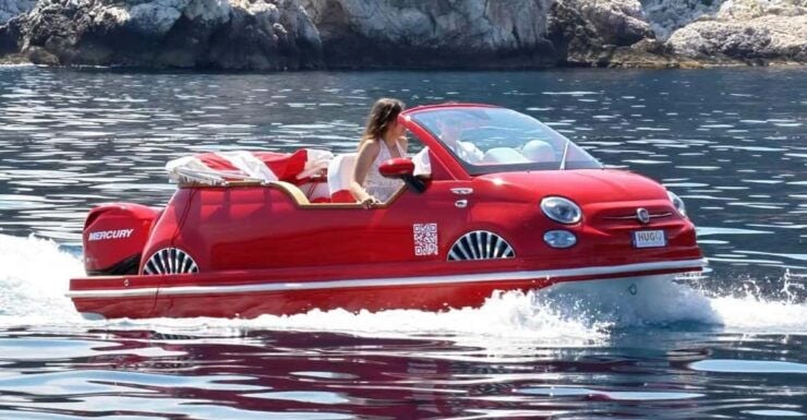 Taormina: Sweet Life - Classic FIAT 500 Boat Ride