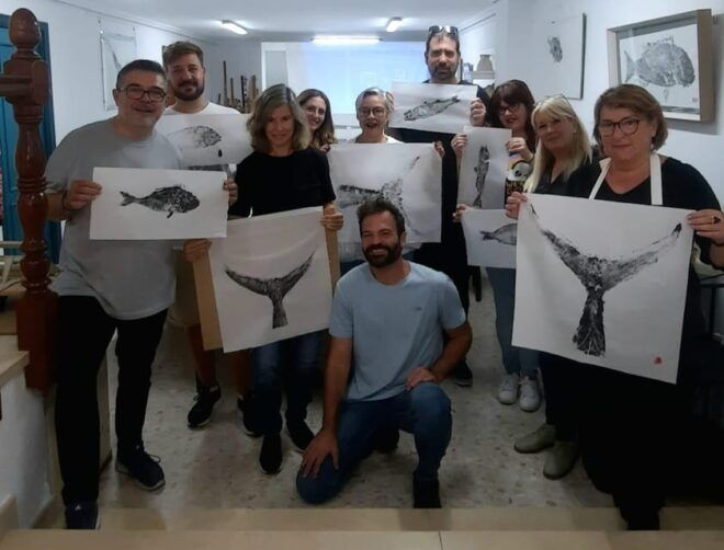 Tarifa: Art Gyotaku Experience Fish Printing Workshop - Workshop Details