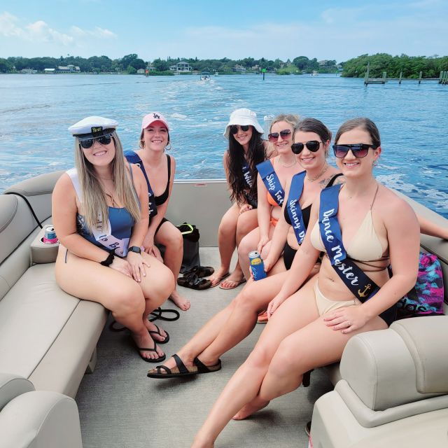 Tarpon Springs: Anclote River Boat Trip With Water Slides - Highlights