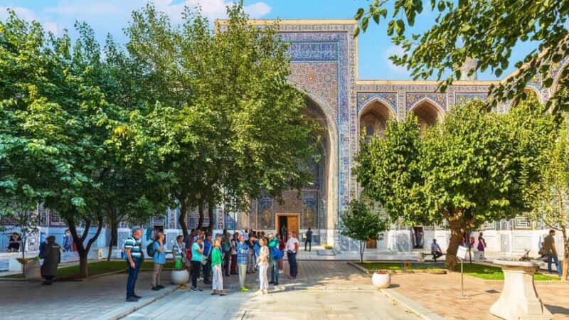 Tashkent: Samarkand 2-Day Tour with Hotel - The Sacred and the Spiritual: Hazrat Khizr Mosque and Shah-i-Zinda