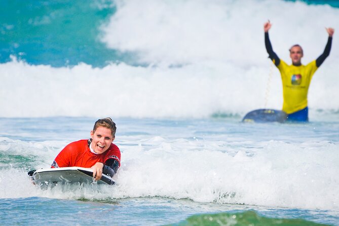 Taster Bodyboard Lesson in Newquay, Cornwall - Meeting and Pickup