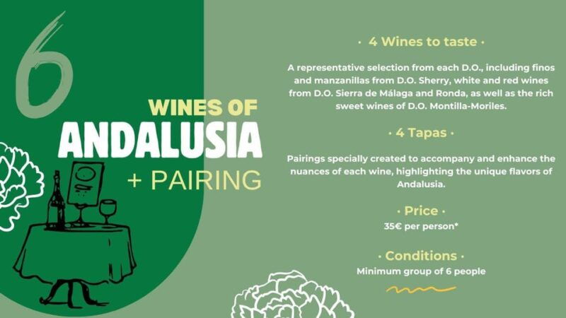 Tasting: Wines of Andalusia and Pairing - Experience Highlights