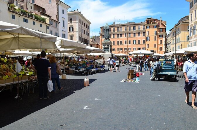 Tasty Rome Street Food Tour Around Campo De Fiori Market & Jewish Ghetto - Meeting Point Information