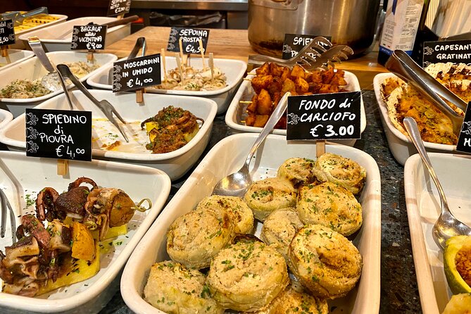 Tasty Street Food Tour of Venice City Center With Cicchetti & Local Specialties - Venetian Cicchetti