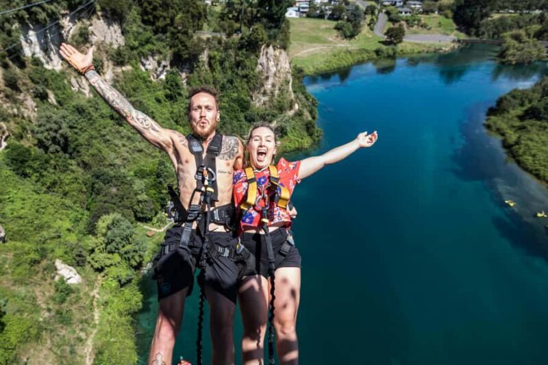 Taup: AJ Hackett Taup Bungy - NZ's Highest Water Touch! - Good To Know