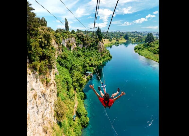 Taup: Bungy Jump and Swing Combo - The Photo & Video Packages